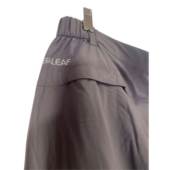 New Baleaf Mens Gray Zippered Activewear Running Sports Shorts XL - Picture 6 of 9